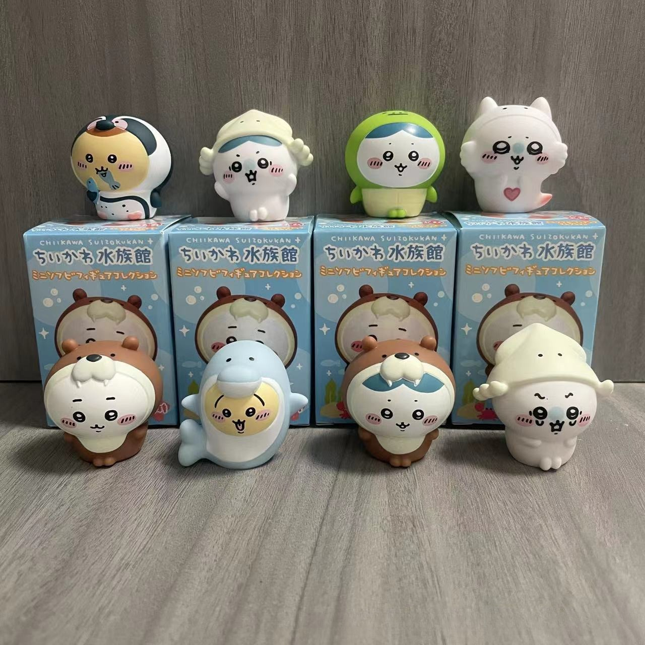 Aquarium & Marine Museum - Kawaii Chiikawas Aquarium Blind Box Figures