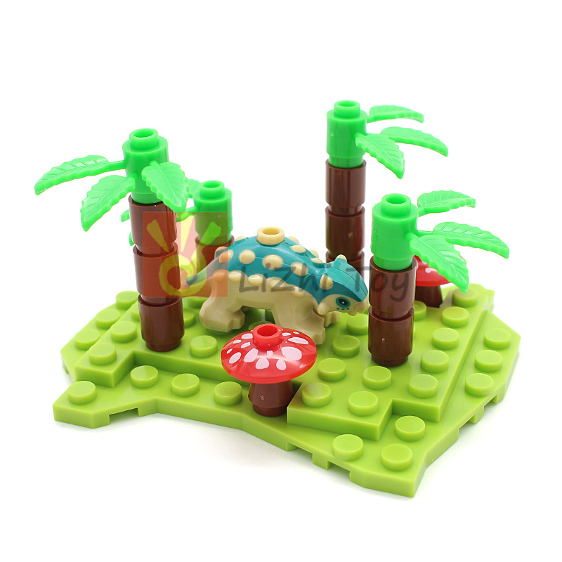 Marine Zoo - MOC 67443pb02 Dinosaur Baby Ankylosaurus Building