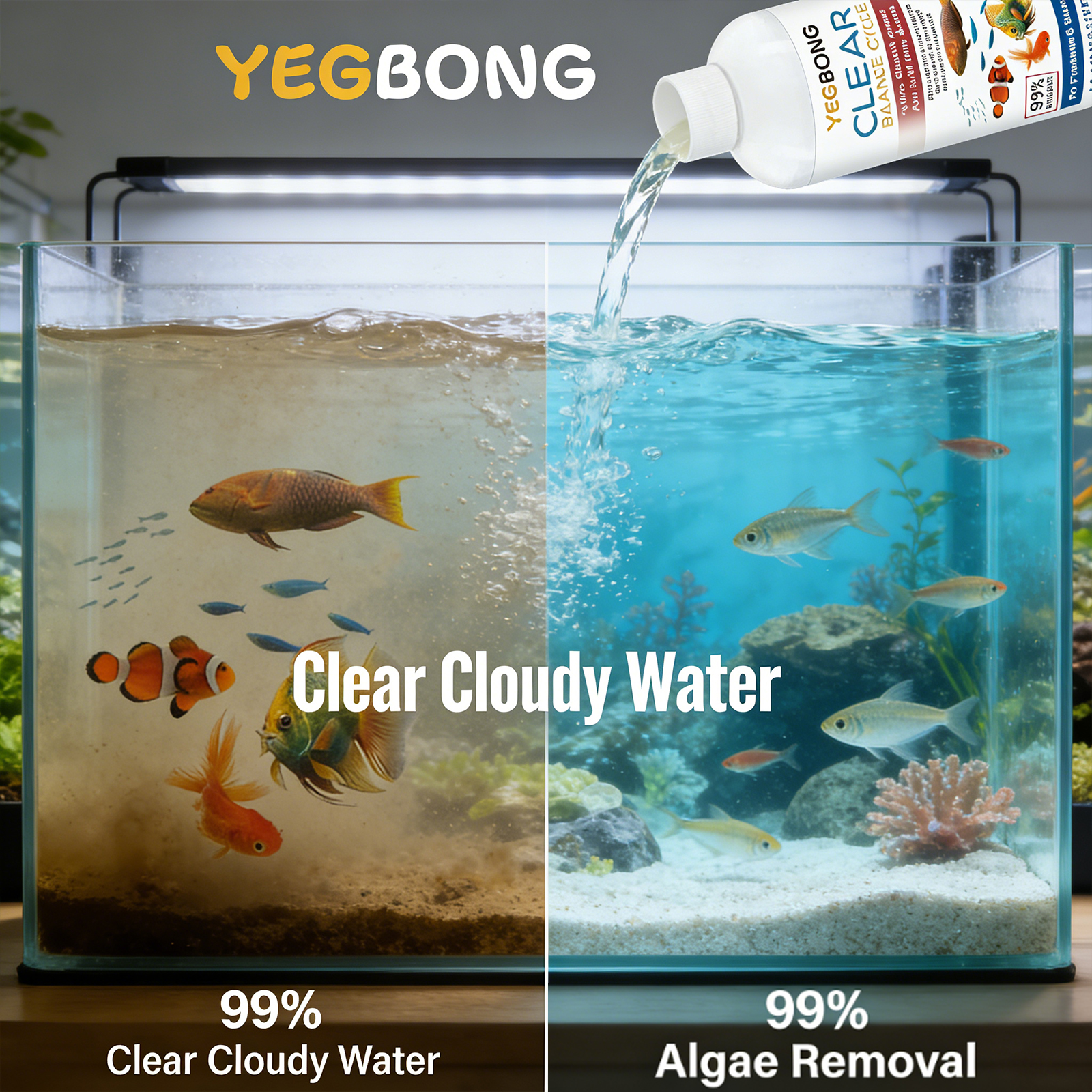 Calcium Reactor Media - ﻿Fish Tank Water Clarifying Agent Quick