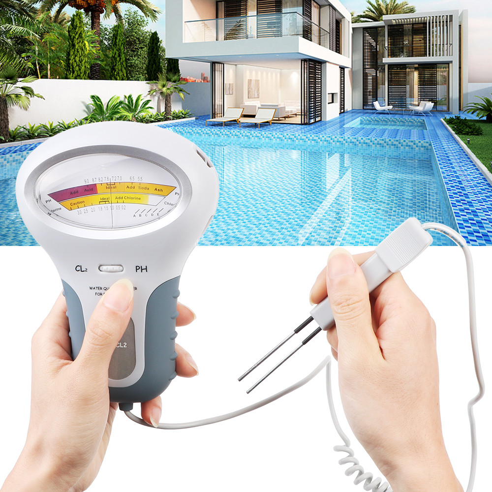 Marine Aquarium Water Testing - 2 in 1 PH Chlorine Meter