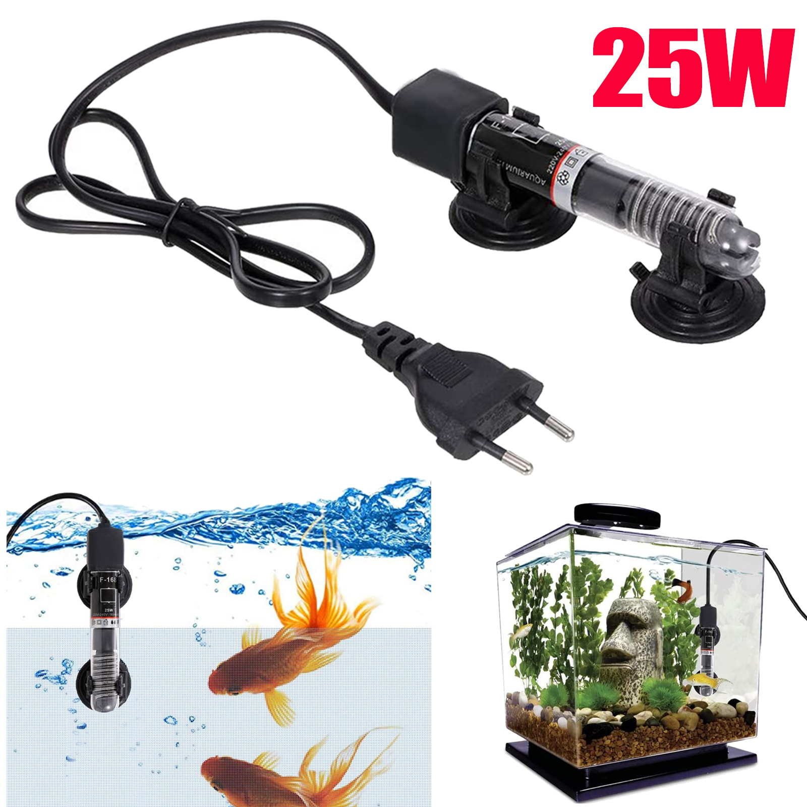 Marine Aquarium Water - Mini Aquarium Heater Submersible Fish Tank