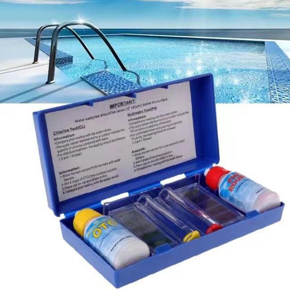 PH Chlorine Water Test Kit Tes - Marine Aquarium Water Testing reseña y precio