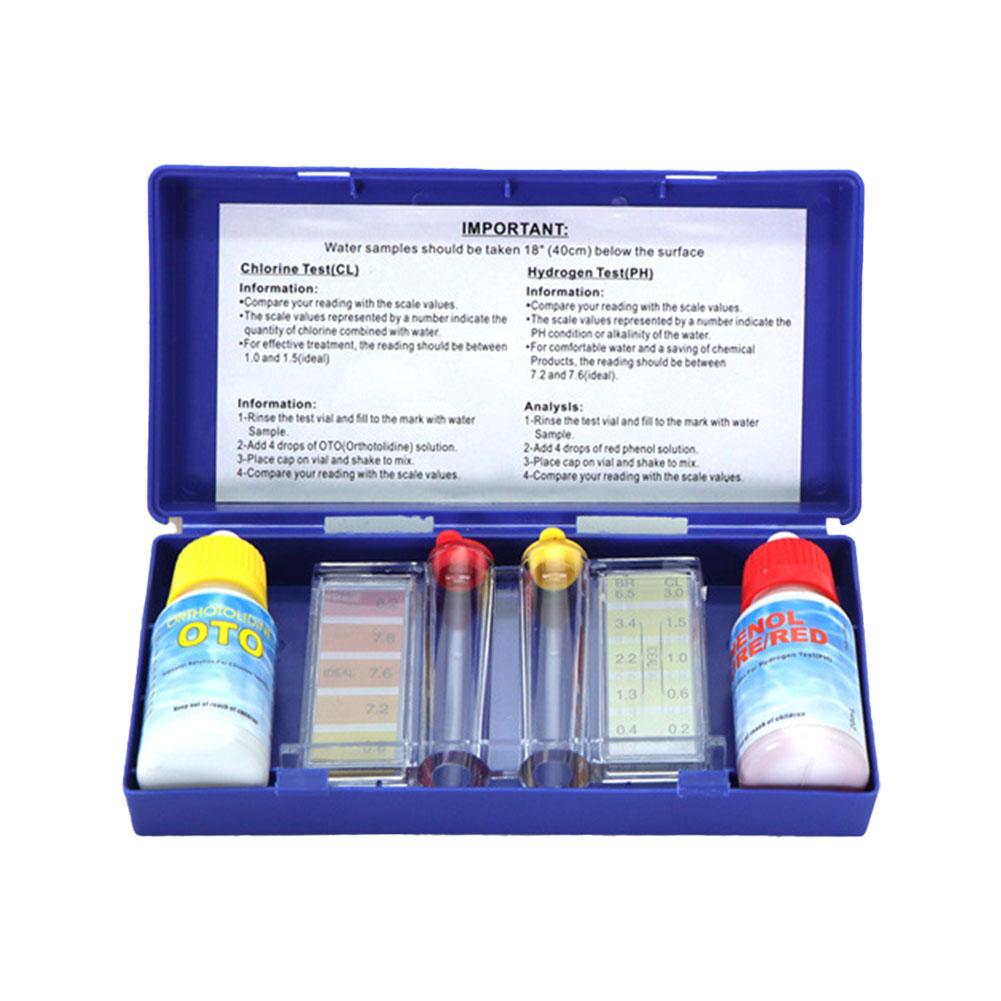 PH Chlorine Water Test Kit Tes - Marine Aquarium Water Testing reseña y precio