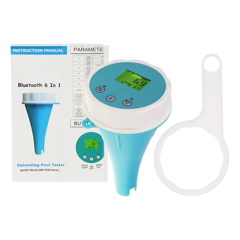 Bluetooth 6-in-1 Smart Chlorin - Marine Aquarium Water Testing reseña y precio