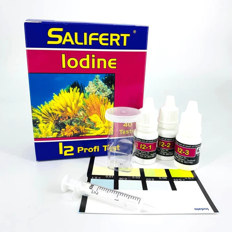 Salifert Iodine I2 Profi-Test  - Marine Aquarium Water Testing reseña y precio