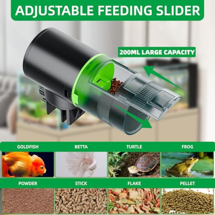 【Spot goods】Automatic Fish Fee - Aquarium & Marine Museum Ums reseña y precio