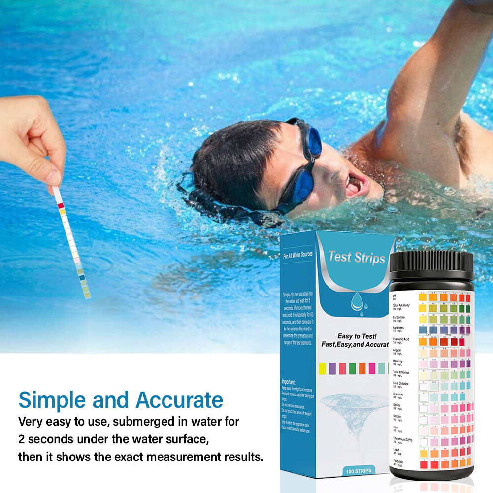 Yieryi 16 in 1 Water Test Stri - Marine Aquarium Water Testing reseña y precio