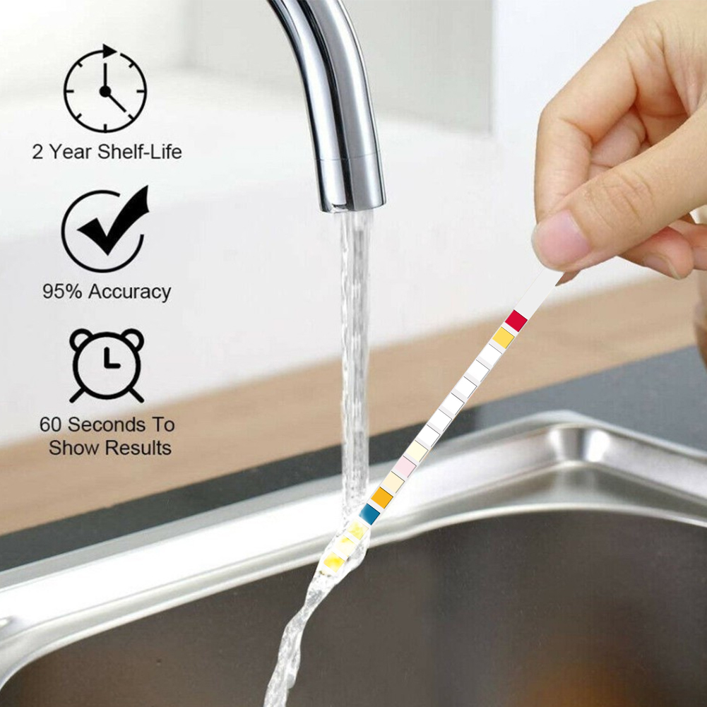 Yieryi 16 in 1 Water Test Stri - Marine Aquarium Water Testing reseña y precio