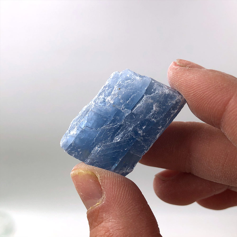 1pc Natural Raw Blue Calcite R - Aquarium Marine Stone reseña y precio
