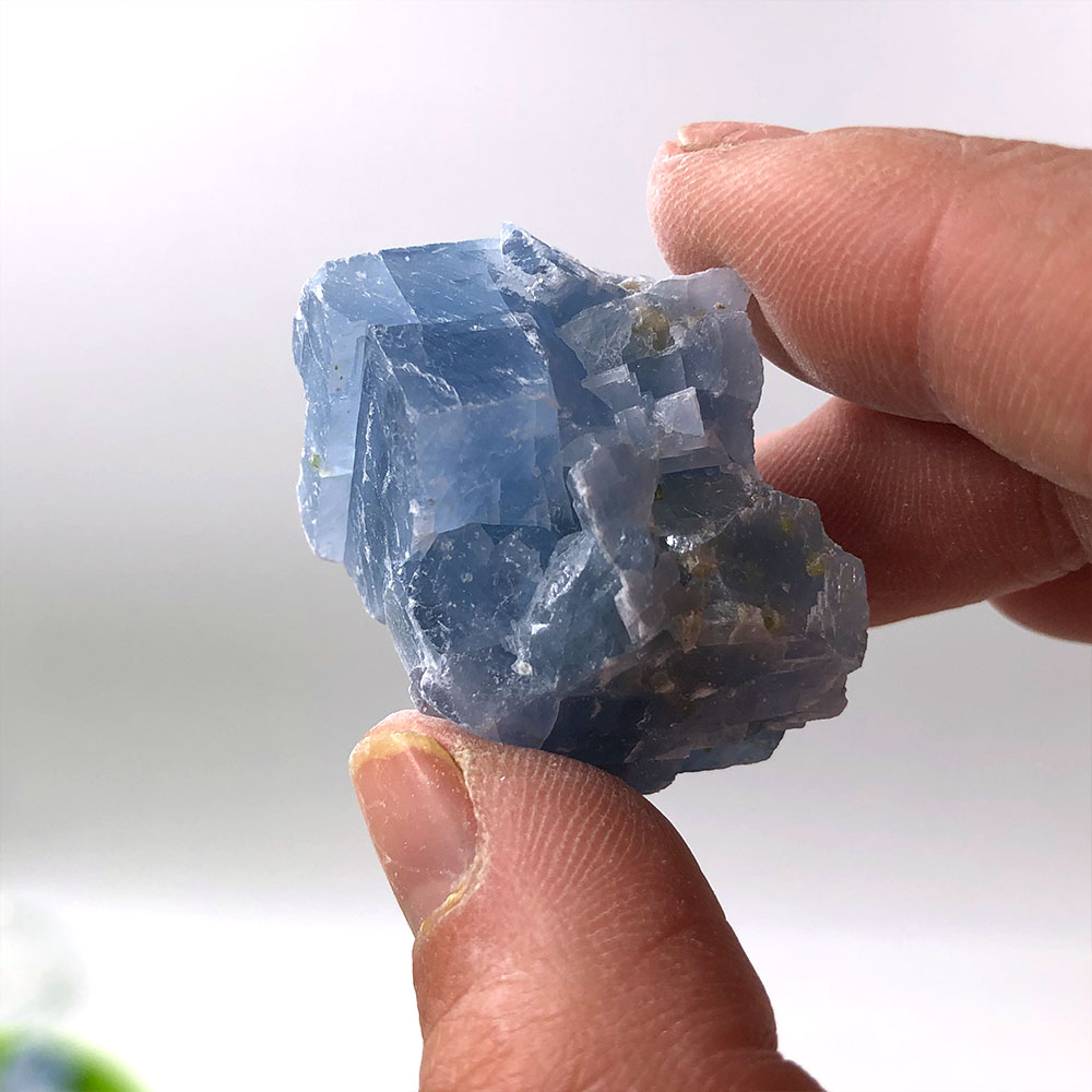 1pc Natural Raw Blue Calcite R - Aquarium Marine Stone reseña y precio
