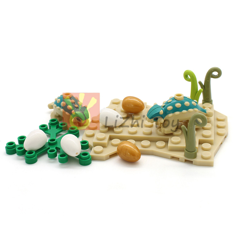 MOC 67443pb02 Dinosaur Baby An - Marine Zoo reseña y precio