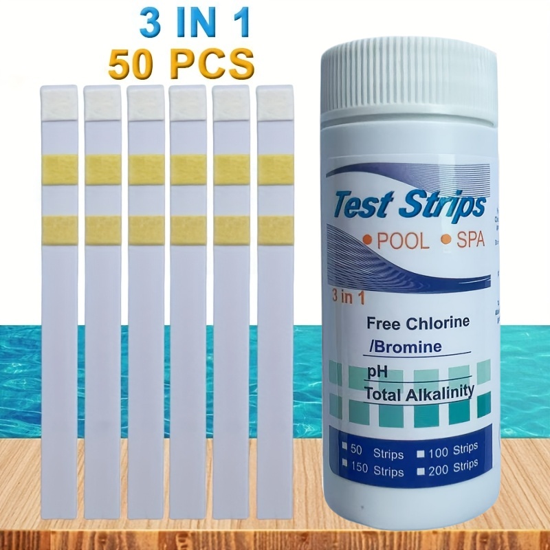 Chlorine PH Test Strips SPA Sw - Marine Aquarium Water Testing reseña y precio