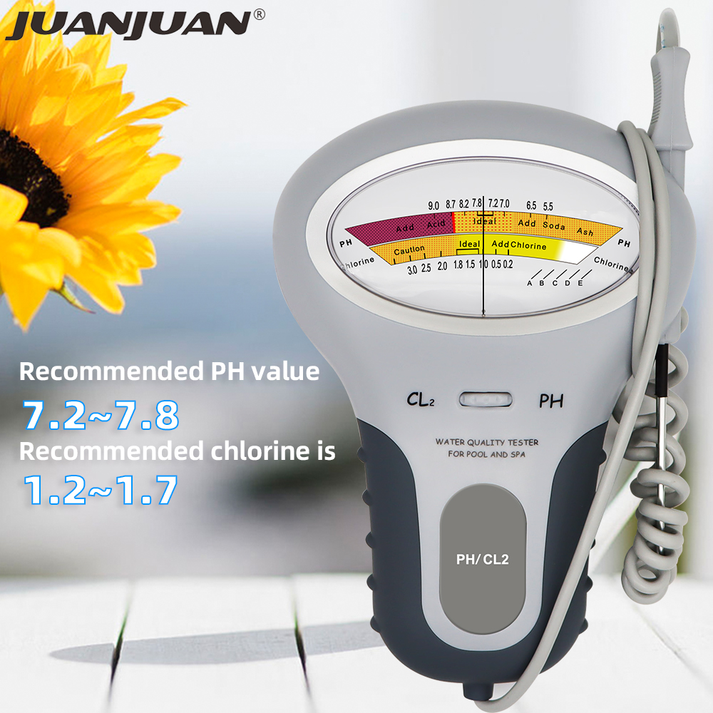 2 in 1 PH Chlorine Meter Chlor - Marine Aquarium Water Testing reseña y precio