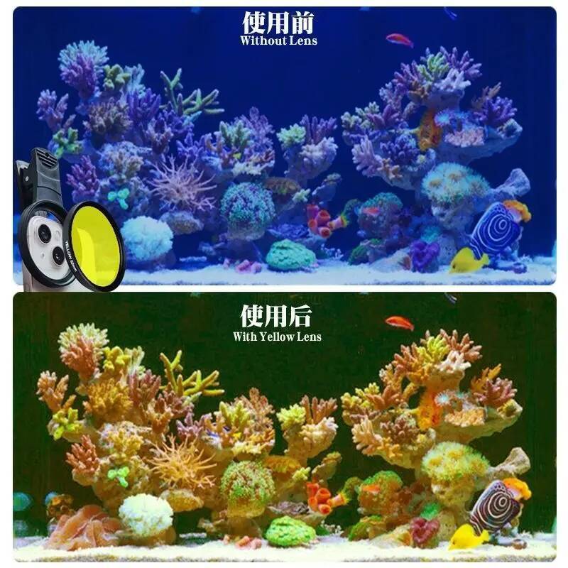 Aquarium Coral lenses 52mm Fis - Marine Aquarium Water reseña y precio