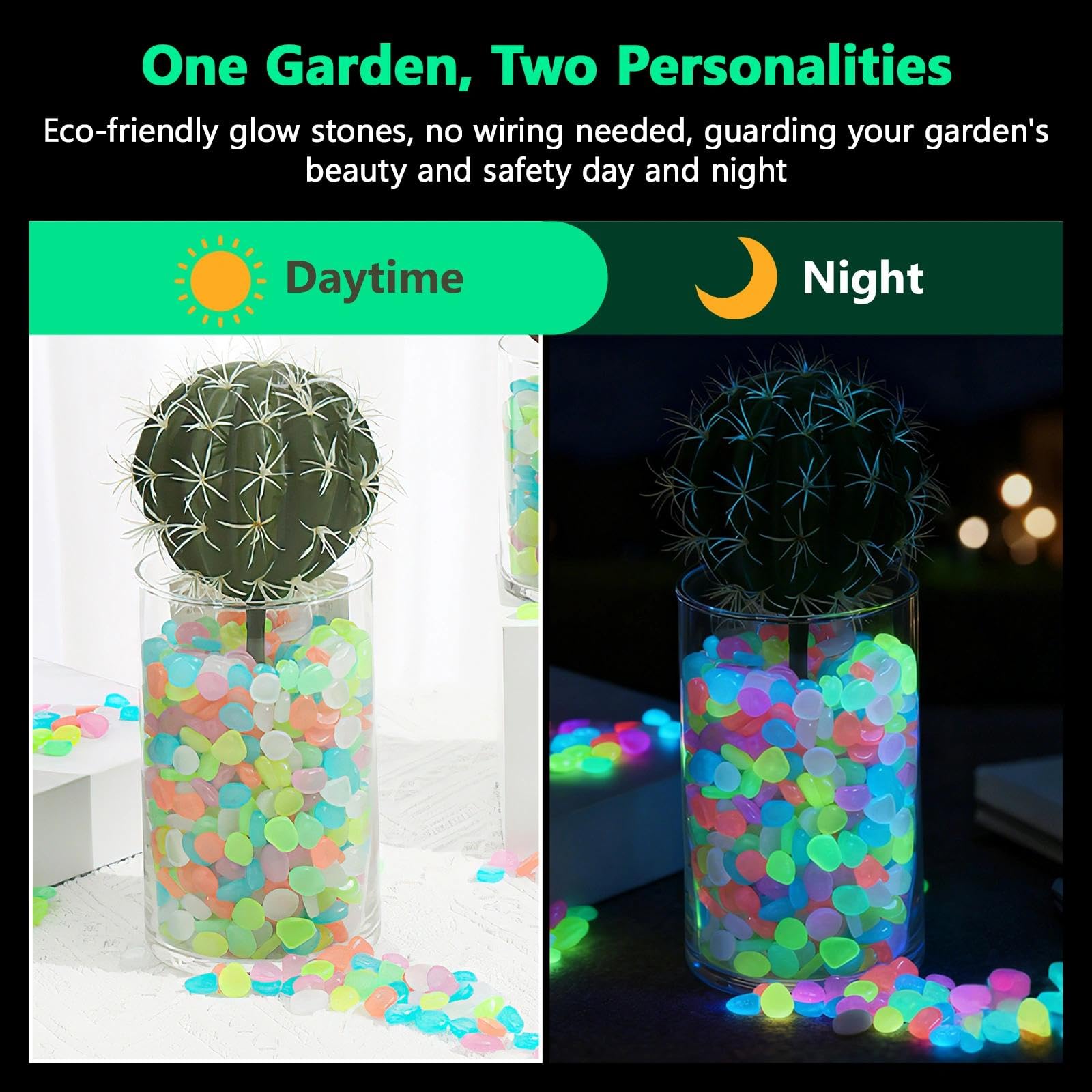 Potted Plants Glow In The Dark - Aquarium Marine Stone reseña y precio