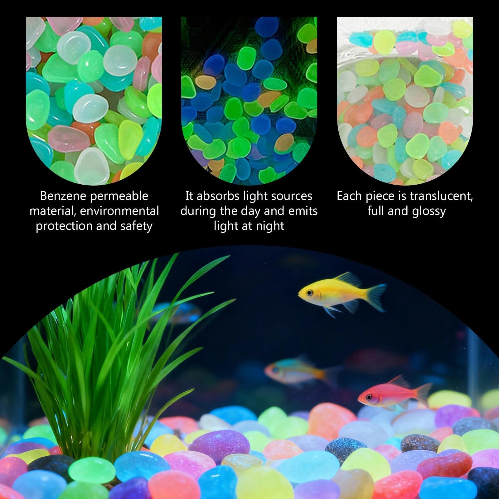 Potted Plants Glow In The Dark - Aquarium Marine Stone reseña y precio