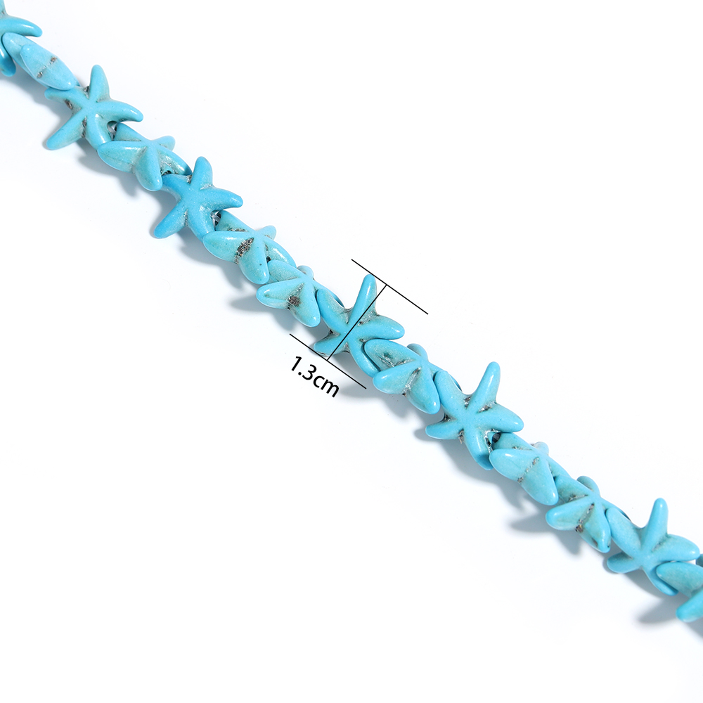 35pcs Colorful Starfish Beads  - Aquarium Marine Stone reseña y precio