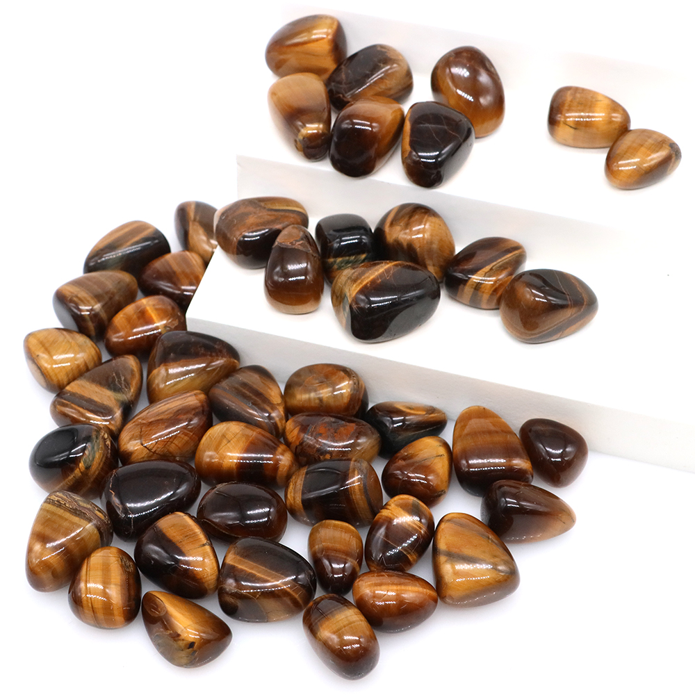 Natural Tiger Eye Tumbled Ston - Aquarium Marine Stone reseña y precio