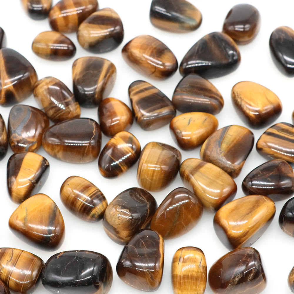 Natural Tiger Eye Tumbled Ston - Aquarium Marine Stone reseña y precio