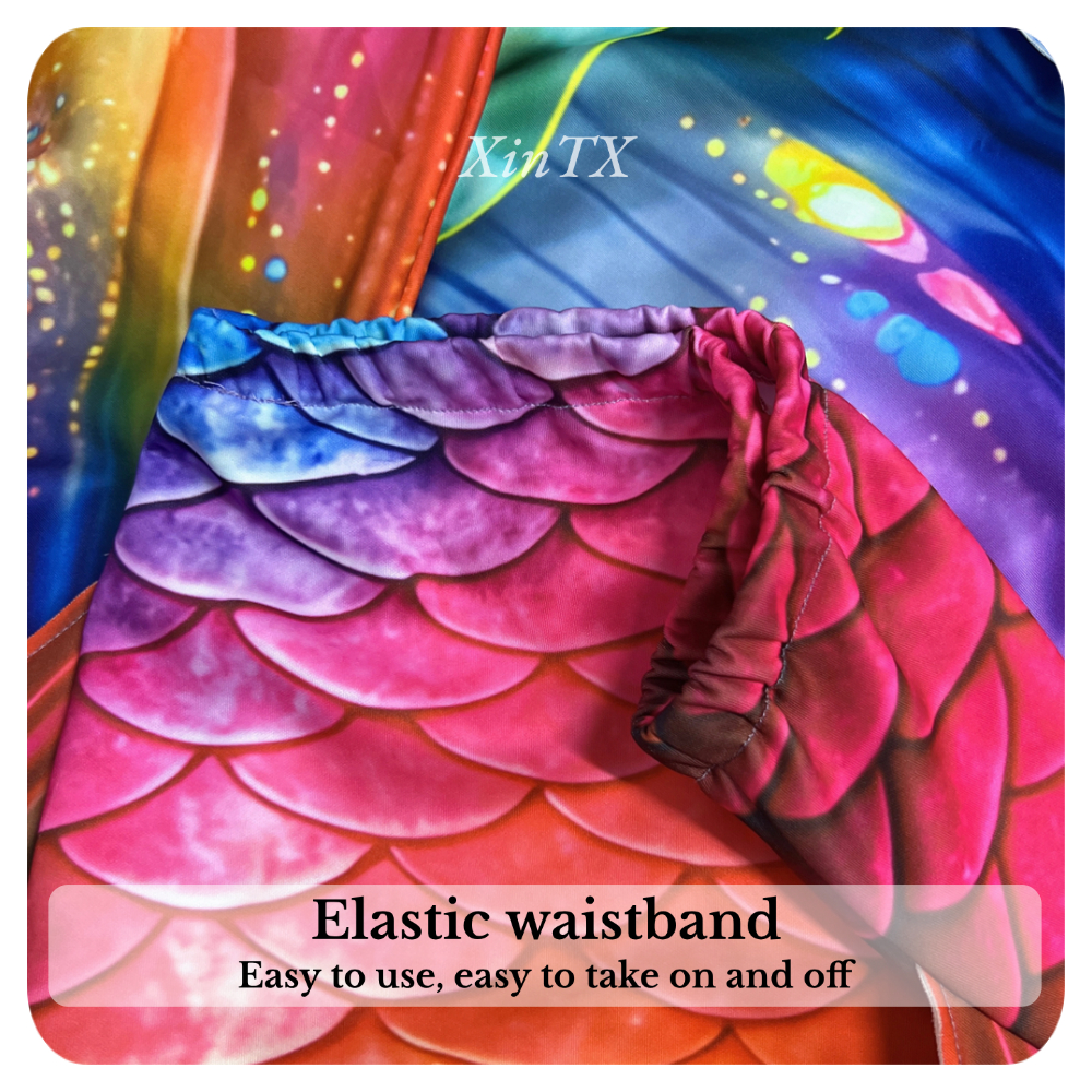 Mermaid tail rainbow-colored l - Aquarium & Marine Museum Ums reseña y precio