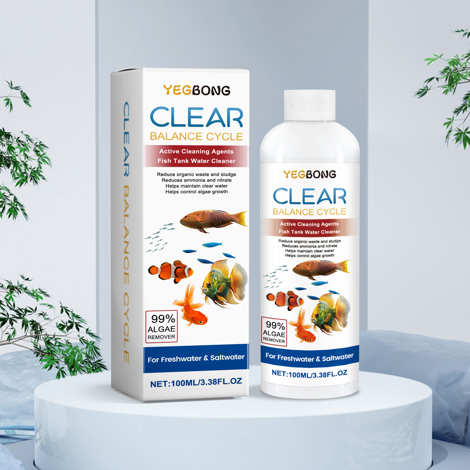Fish Tank Water Clarifying Ag - Calcium Reactor Media reseña y precio