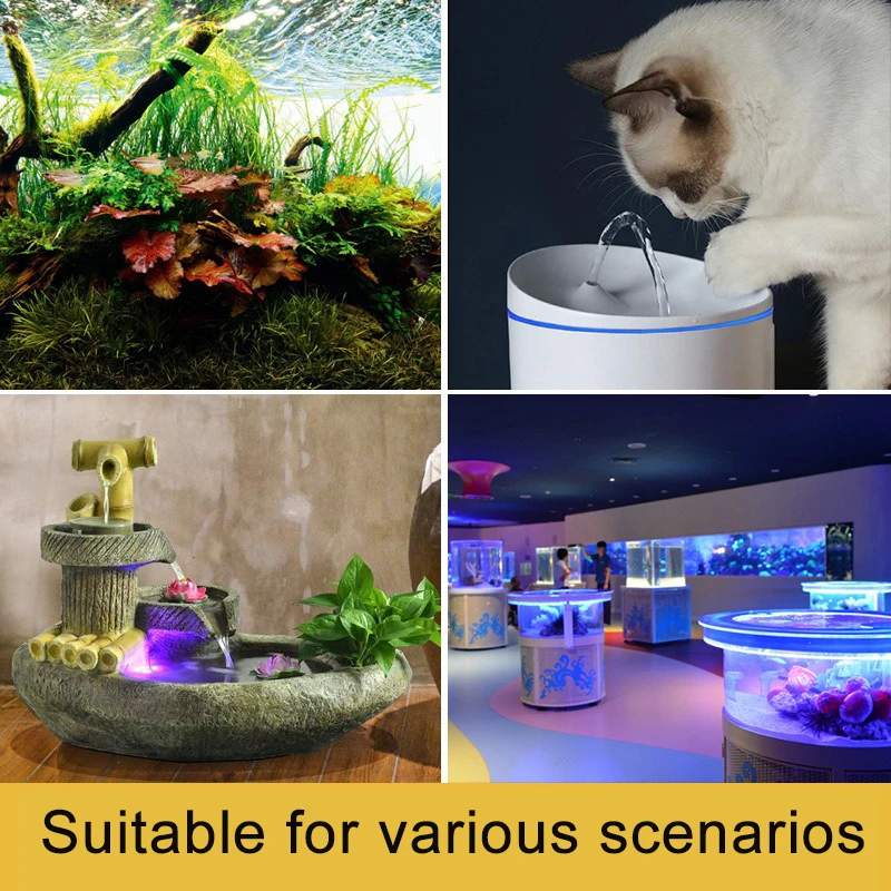 Ultra Quiet USB Aquarium Fish  - Marine Aquarium Water reseña y precio