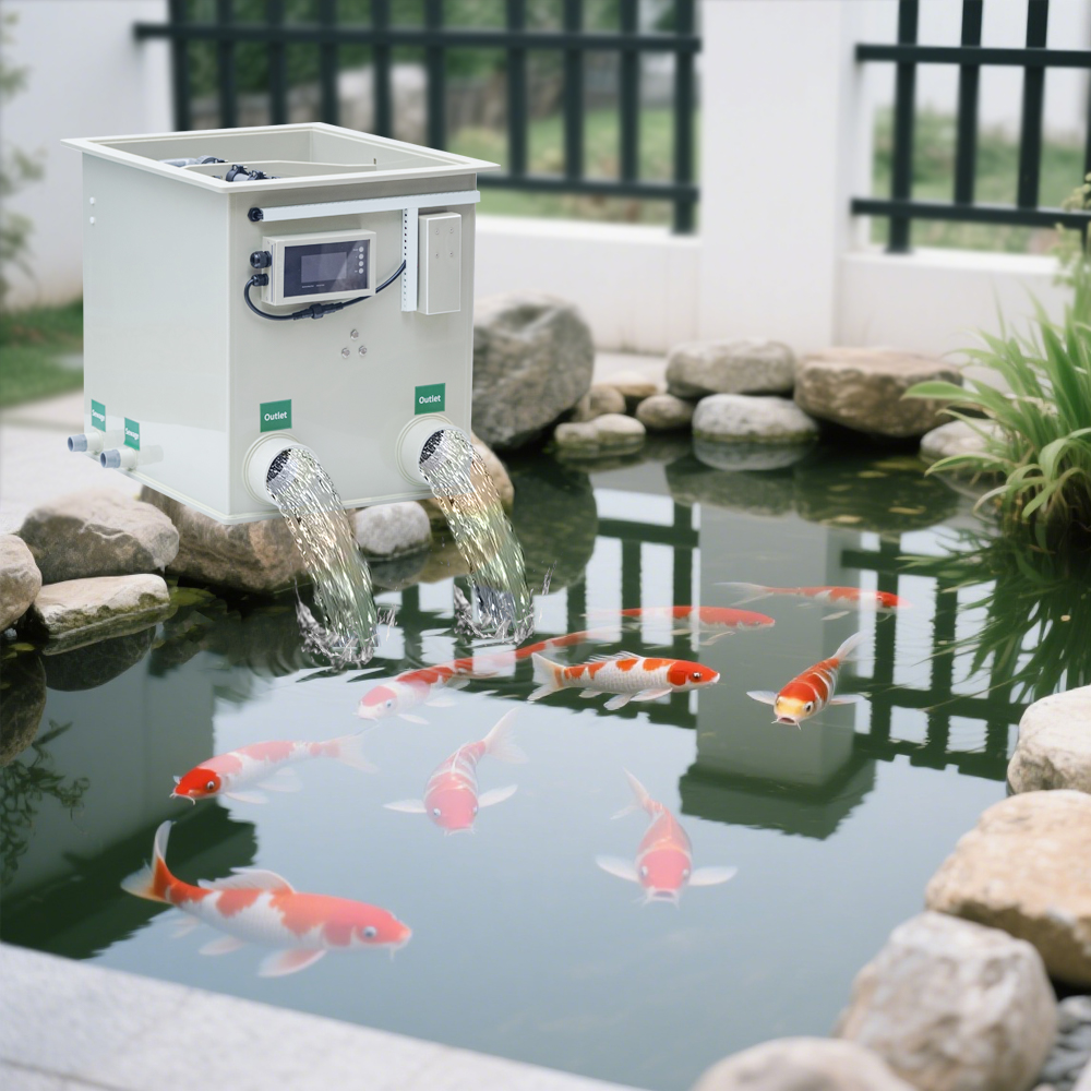 QihangRAS 5300 Gallon Koi Pond - Aquarium & Marine Museum Ums reseña y precio