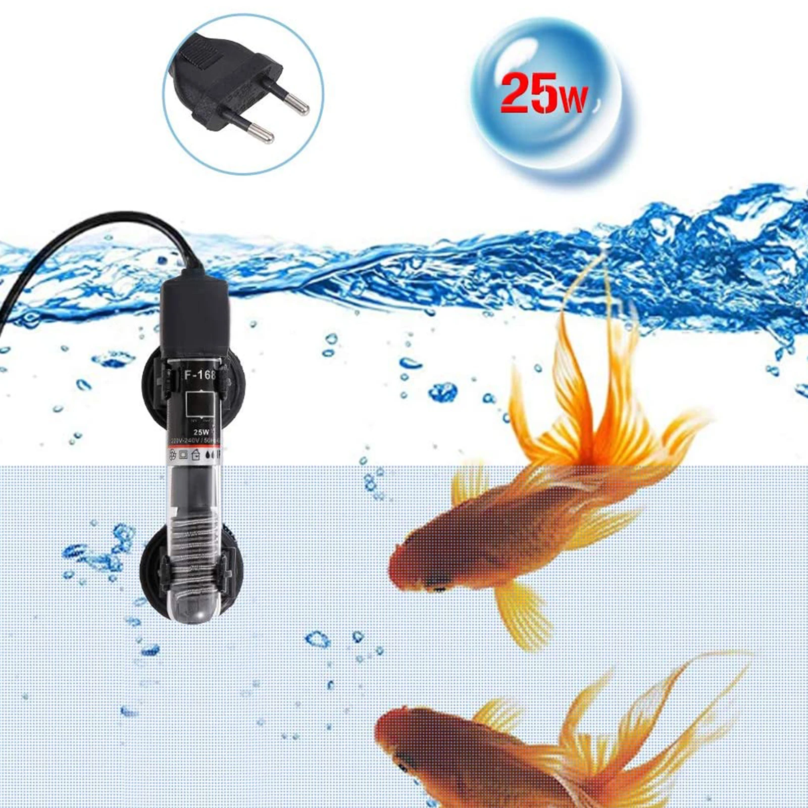Mini Aquarium Heater Submersib - Marine Aquarium Water reseña y precio