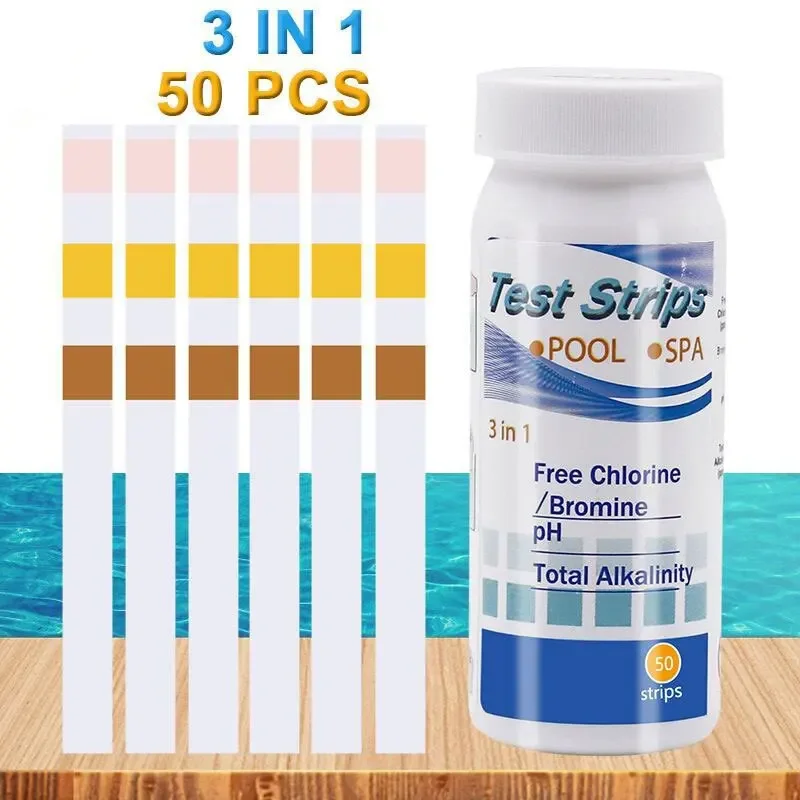 Chlorine PH Test Strips SPA Sw - Marine Aquarium Water Testing reseña y precio