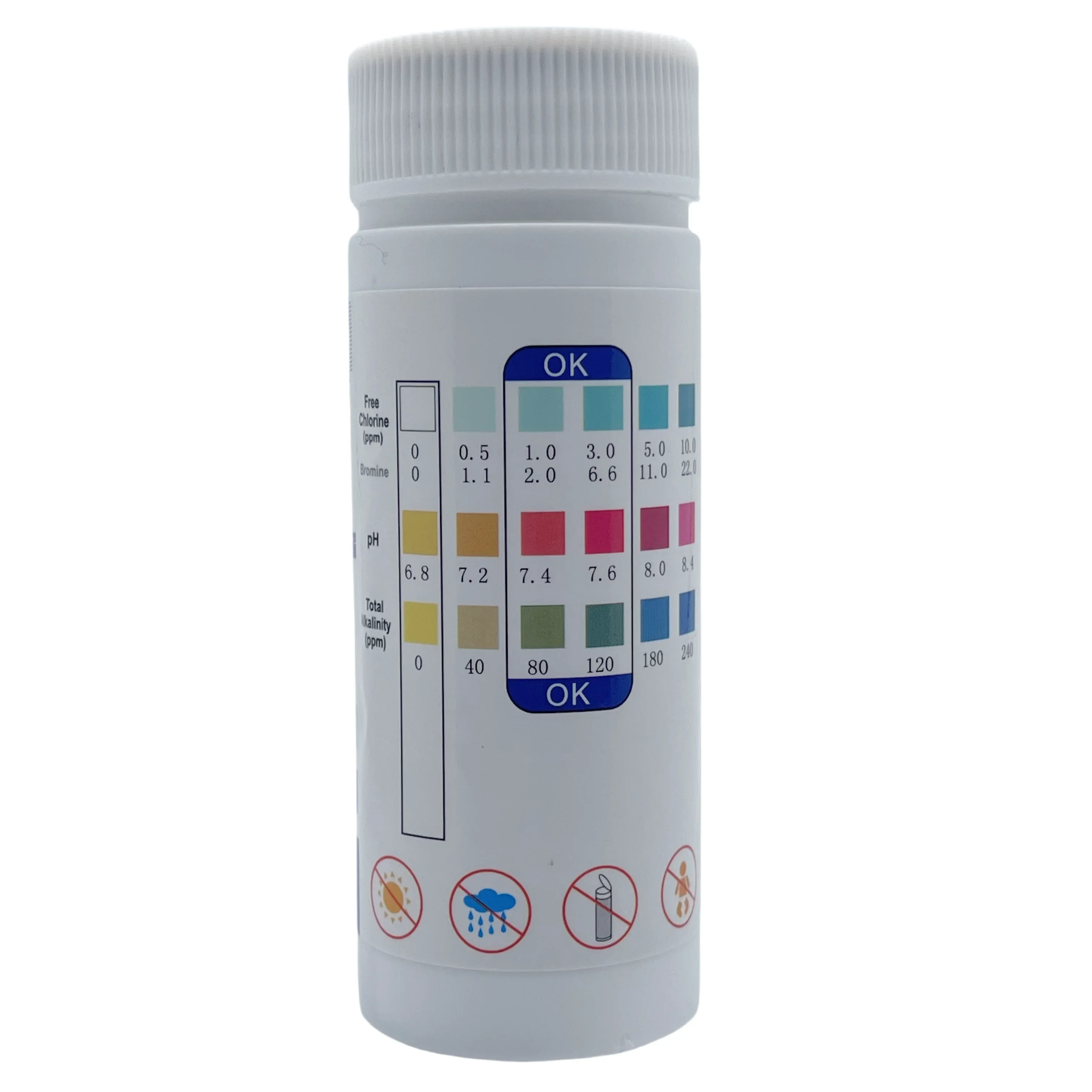 Chlorine PH Test Strips SPA Sw - Marine Aquarium Water Testing reseña y precio
