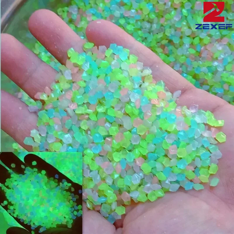 1000pcs 3-5mm Luminous Sand Gl - Aquarium Marine Stone reseña y precio