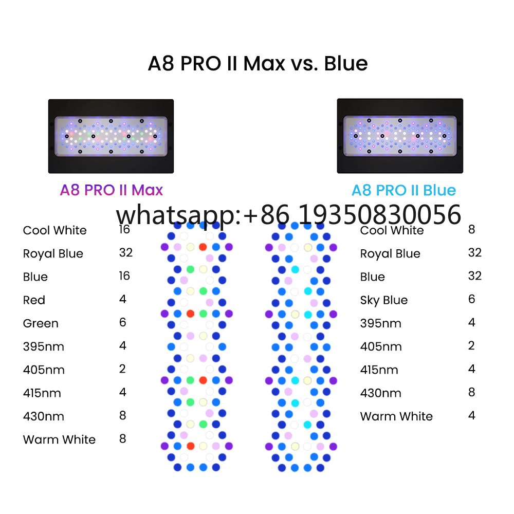 2026-A8 PRO II Max and Blue 24 - Aquarium & Marine Museum Ums reseña y precio