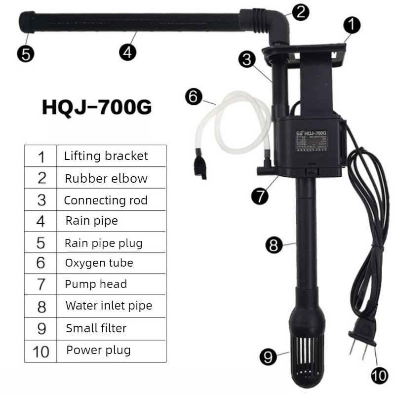Fish Tank Water Pump Oxygenate - Marine Aquarium Water reseña y precio