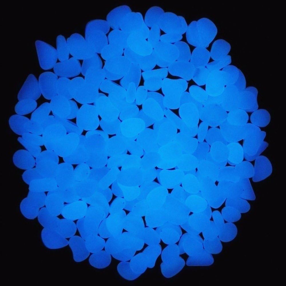 Fish Tank Rocks Glow Blue Pebb - Aquarium Marine Stone reseña y precio