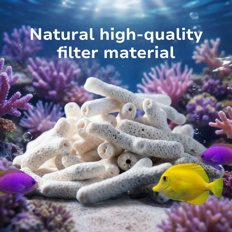 Natural Coral Bone Filter Medi - Calcium Reactor Media reseña y precio