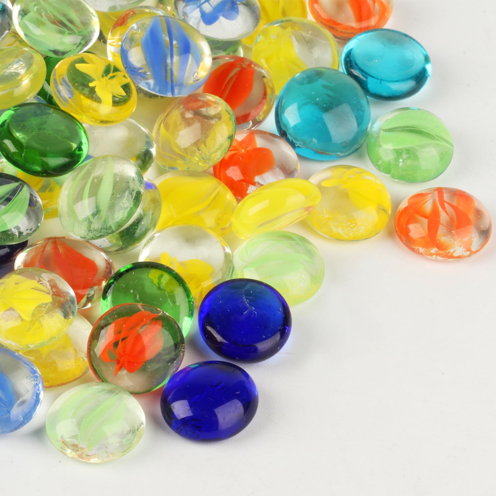 880g (200pcs) Colored Glass Pe - Aquarium Marine Stone reseña y precio