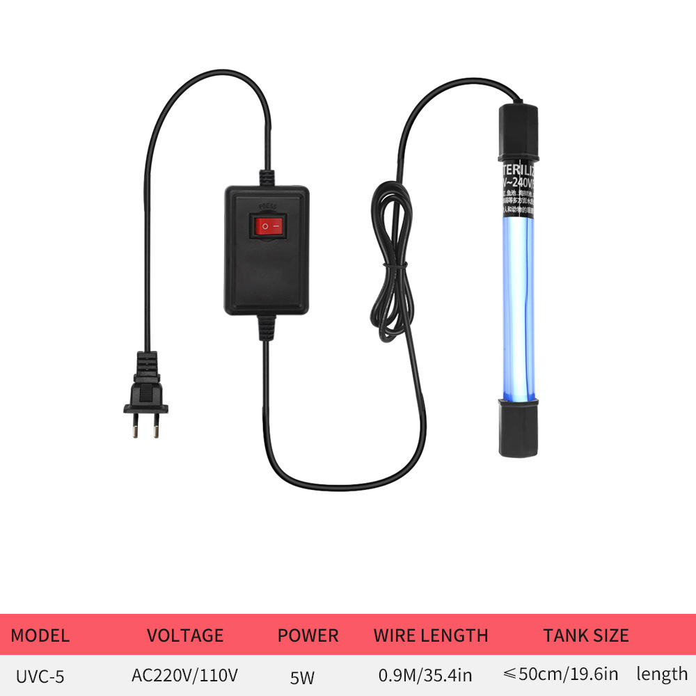 5W/11W Aquarium Clean Light UV - Marine Aquarium Uv Light reseña y precio