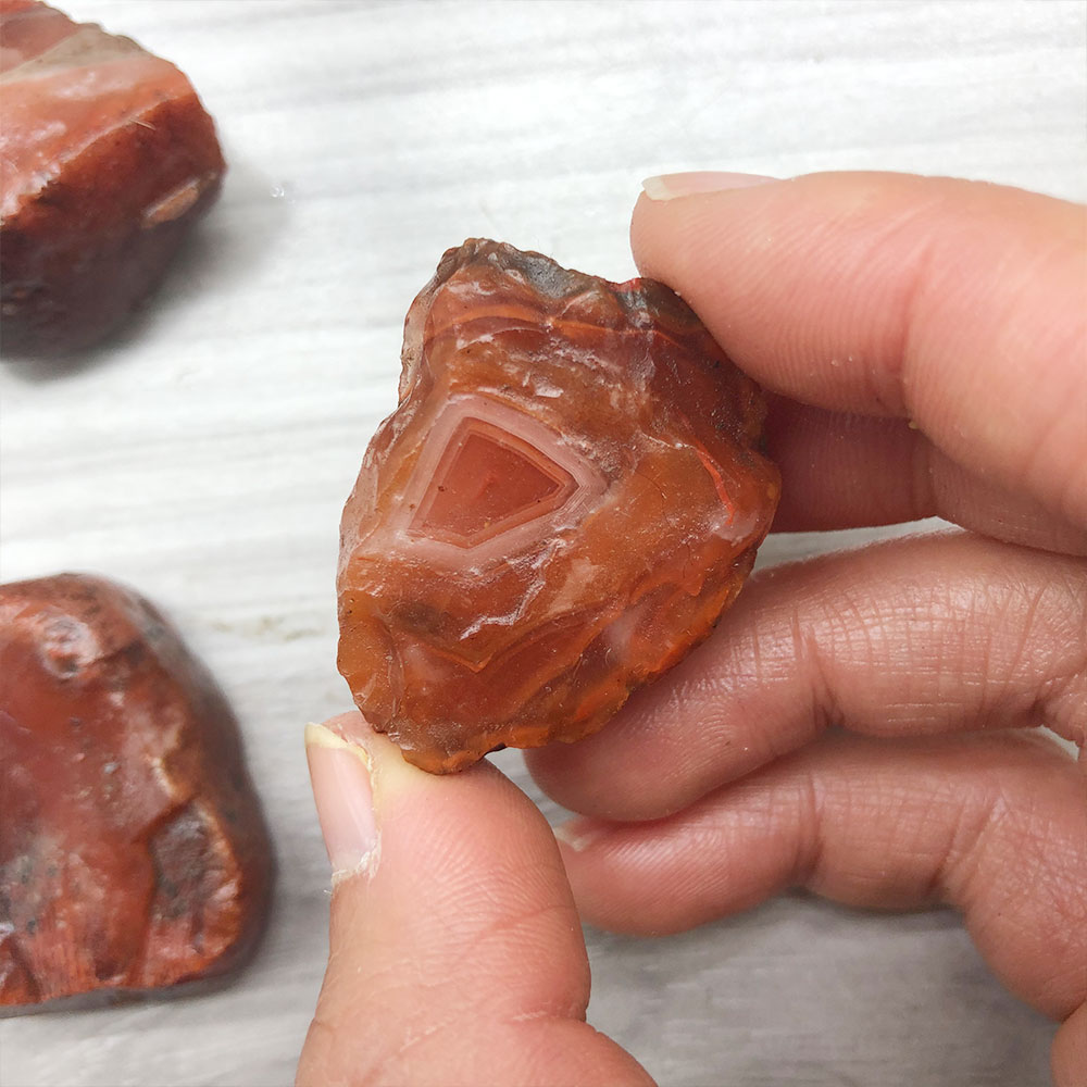 1pc Random Rough Raw Carnelian - Aquarium Marine Stone reseña y precio