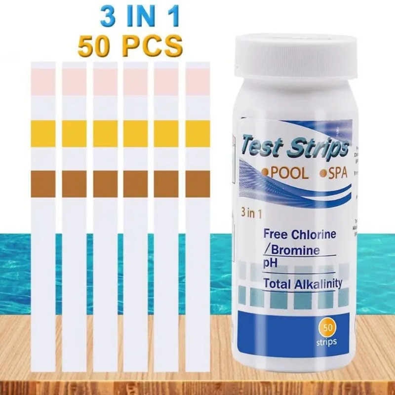 Chlorine PH Test Strips SPA Sw - Marine Aquarium Water Testing reseña y precio