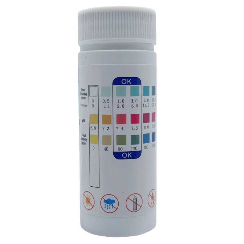 Chlorine PH Test Strips SPA Sw - Marine Aquarium Water Testing reseña y precio