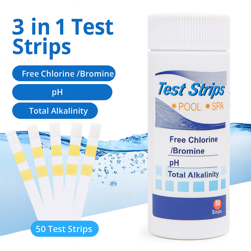 50pcs/set Chlorine PH Test Str - Marine Aquarium Water Testing reseña y precio