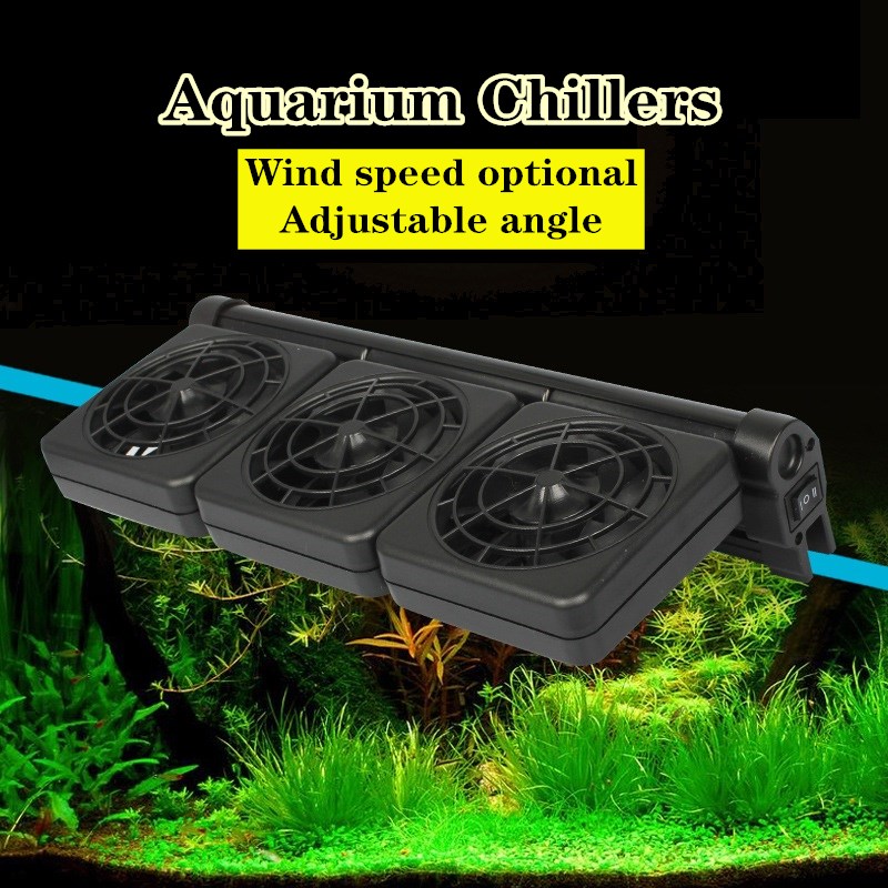 1/2/3/4 Aquarium Fans Chillers - Marine Aquarium Water reseña y precio